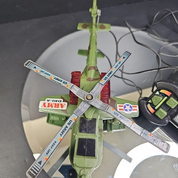 Vintage Excite Air Patrol Remote Control Helicopter 9.5 Inch Tested Read - Picture 2 of 9